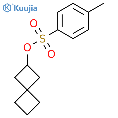 Spiro[3.3]heptan-2-yl 4-methylbenzene-1-sulfonate structure