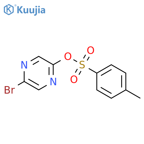 5-Bromopyrazin-2-yl 4-methylbenzene-1-sulfonate structure