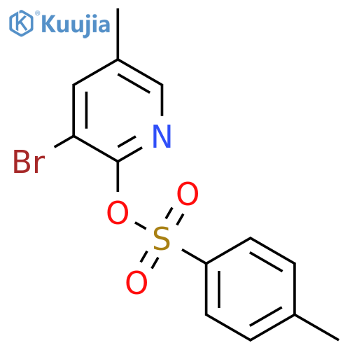3-Bromo-5-methylpyridin-2-yl 4-methylbenzene-1-sulfonate structure