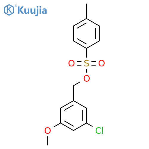 (3-Chloro-5-methoxyphenyl)methyl 4-methylbenzene-1-sulfonate structure