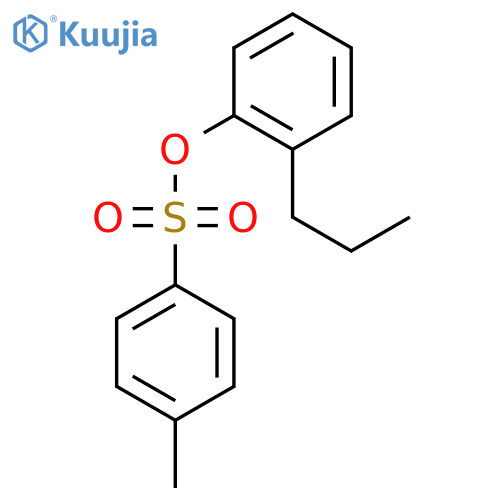 2-Propylphenyl 4-methylbenzene-1-sulfonate structure