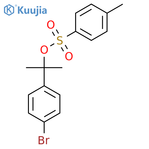 2-(4-Bromophenyl)propan-2-yl 4-methylbenzene-1-sulfonate structure