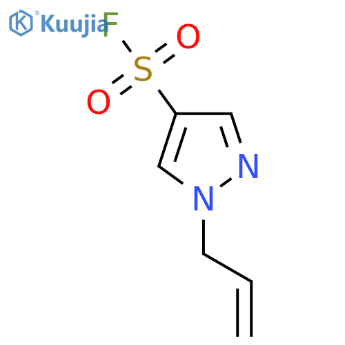 1-(prop-2-en-1-yl)-1H-pyrazole-4-sulfonyl fluoride structure