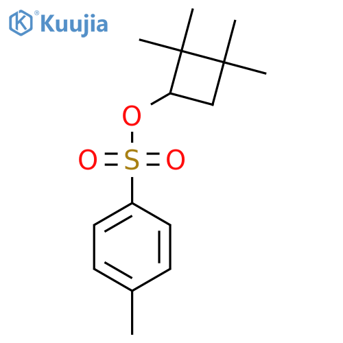 2,2,3,3-Tetramethylcyclobutyl 4-methylbenzene-1-sulfonate structure