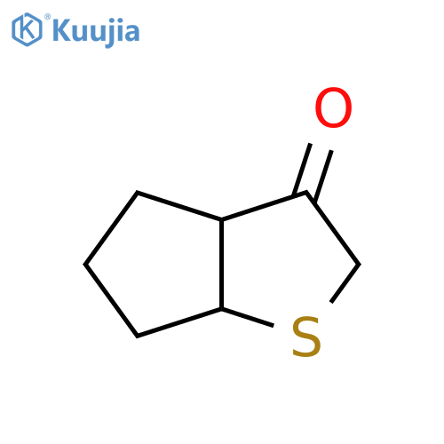 hexahydro-2H-cyclopenta[b]thiophen-3-one structure