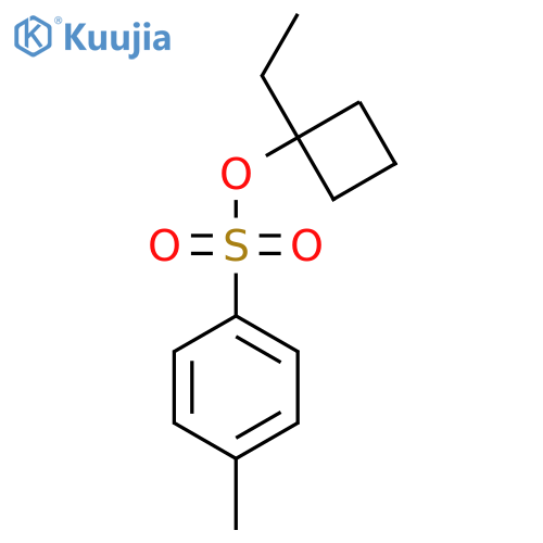 1-Ethylcyclobutyl 4-methylbenzene-1-sulfonate structure