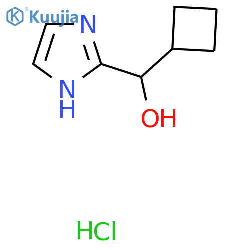 cyclobutyl(1H-imidazol-2-yl)methanol hydrochloride structure