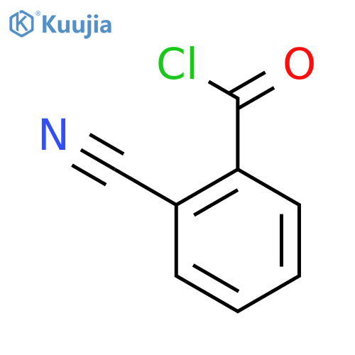 Benzoyl chloride,2-cyano- structure