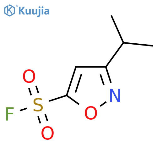 3-(Propan-2-yl)-1,2-oxazole-5-sulfonyl fluoride structure