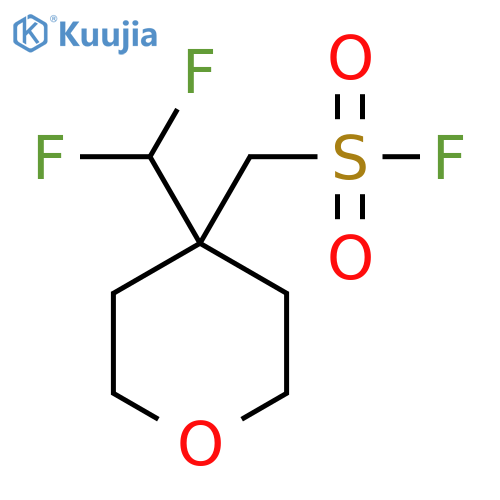 [4-(Difluoromethyl)oxan-4-yl]methanesulfonyl fluoride structure