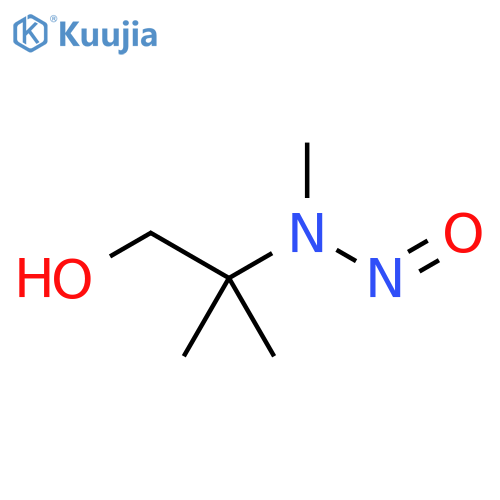 1-Propanol, 2-methyl-2-(methylnitrosoamino)- structure