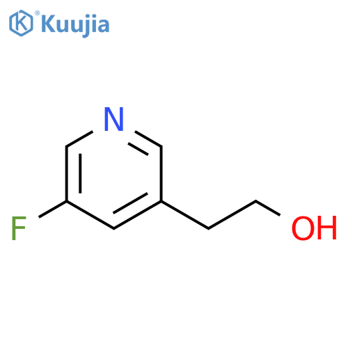 2-(5-fluoropyridin-3-yl)ethan-1-ol structure