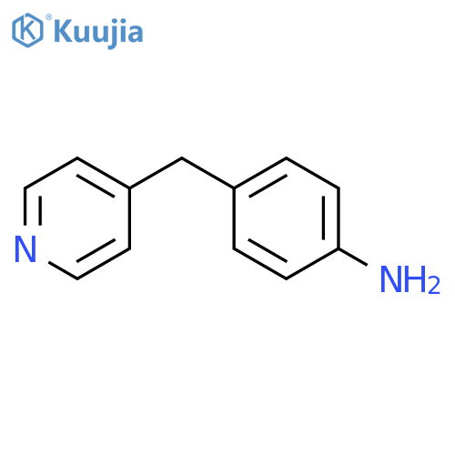 4-(Pyridin-4-ylmethyl)aniline structure