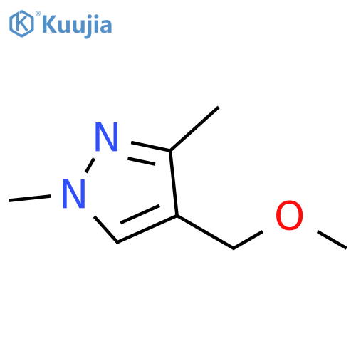 4-(Methoxymethyl)-1,3-dimethyl-1H-pyrazole structure