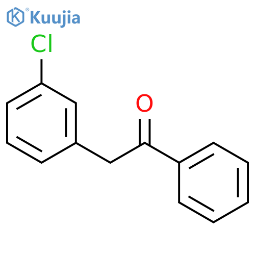 2-(3-Chlorophenyl)acetophenone structure