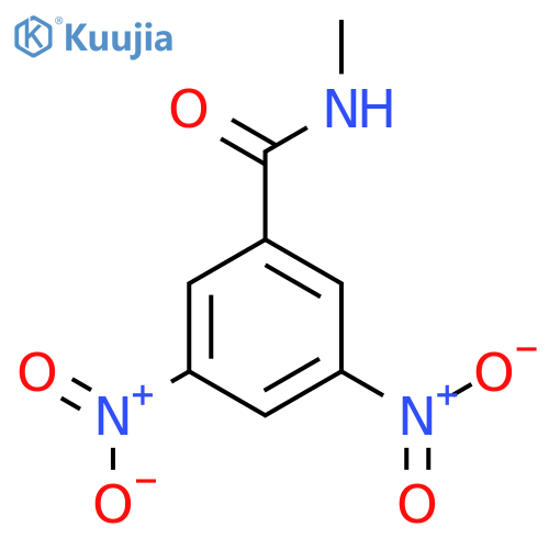 Benzamide,N-methyl-3,5-dinitro- structure