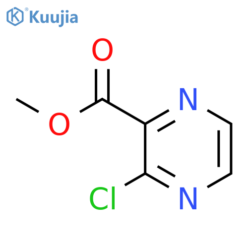Methyl 3-chloropyrazine-2-carboxylate structure