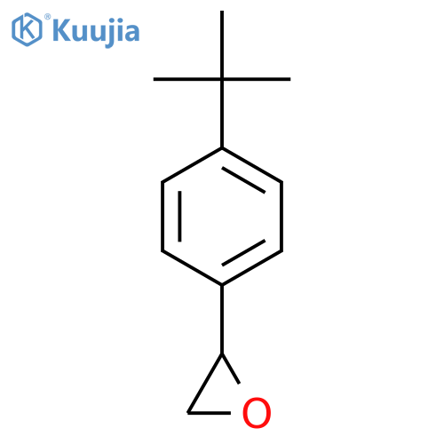Oxirane, [4-(1,1-dimethylethyl)phenyl]- structure