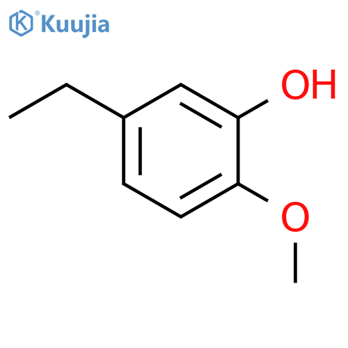 5-Ethyl-2-methoxyphenol structure