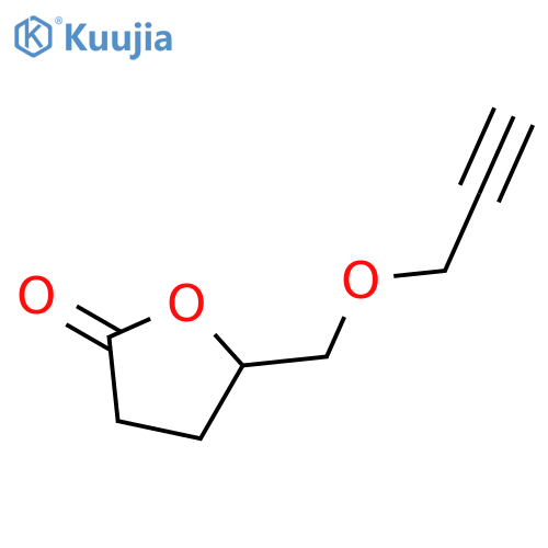 2(3H)-Furanone,dihydro-5-[(2-propyn-1-yloxy)methyl]- structure