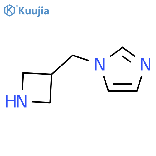 1-(azetidin-3-yl)methyl-1H-imidazole structure