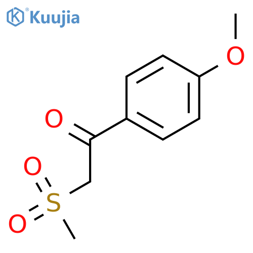 1-(4-Methoxyphenyl)-2-(methylsulfonyl)ethanone structure