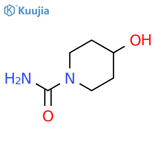 4-hydroxypiperidine-1-carboxamide structure