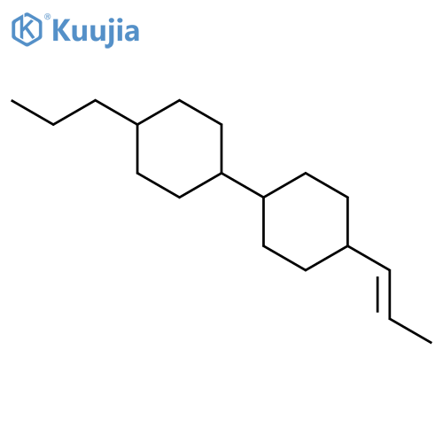 (trans,trans)-4-((E)-Prop-1-en-1-yl)-4'-propyl-1,1'-bi(cyclohexane) structure