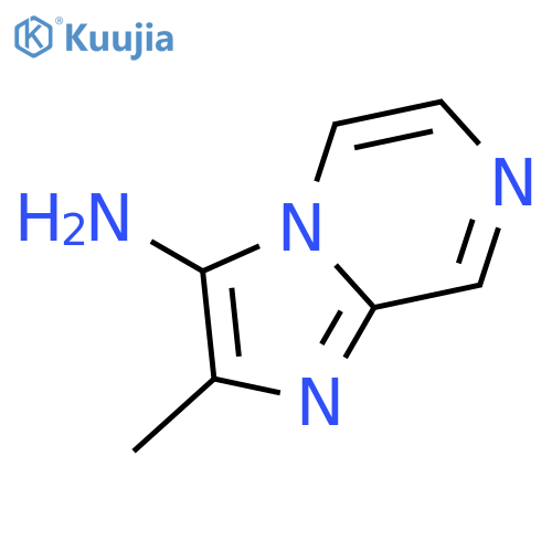 2-methylimidazo[1,2-a]pyrazin-3-amine structure