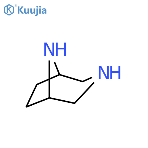(1R,5S)-3,8-diazabicyclo3.2.1octane structure