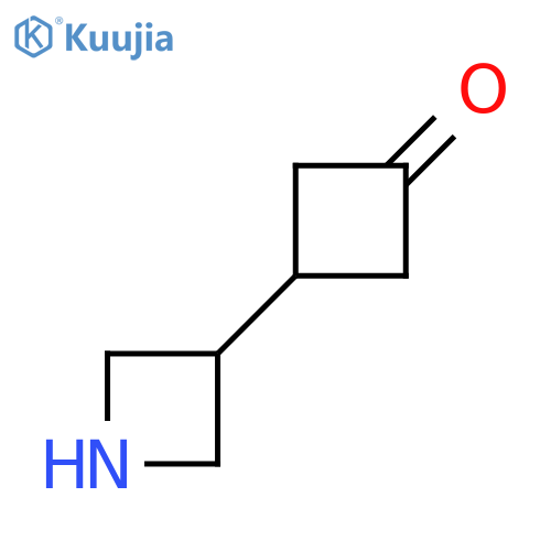 3-(azetidin-3-yl)cyclobutan-1-one structure