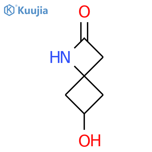 6-Hydroxy-1-azaspiro[3.3]heptan-2-one structure