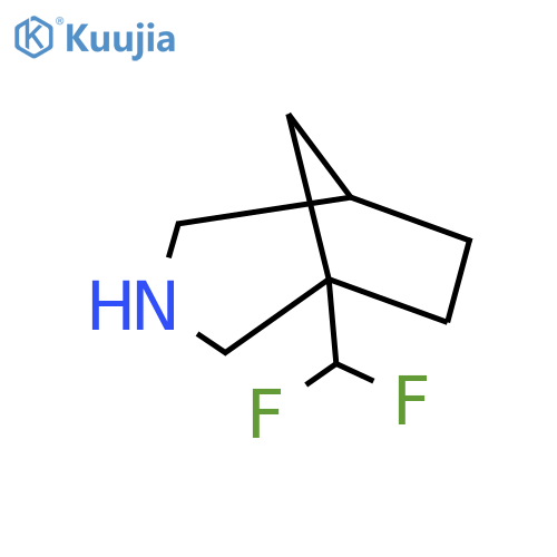 1-(Difluoromethyl)-3-azabicyclo[3.2.1]octane structure