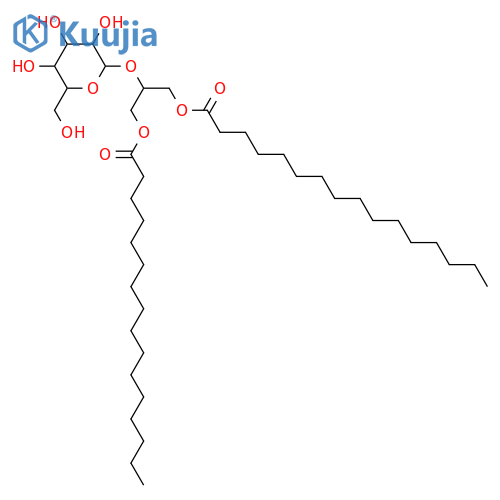 Glycerol 1,3-dialkanoates; Glycerol 1,3-dihexadecanoate, 2-O-β-D-Galactopyranoside structure