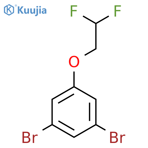 1,3-Dibromo-5-(2,2-difluoroethoxy)benzene structure