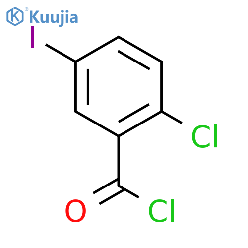 2-chloro-5-iodobenzoyl Chloride structure