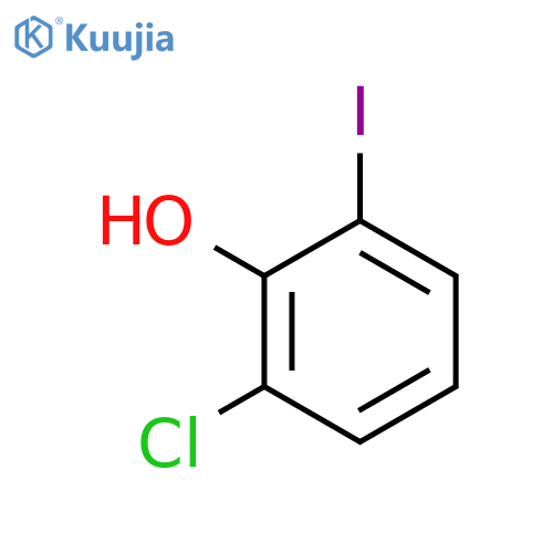2-Chloro-6-iodophenol structure