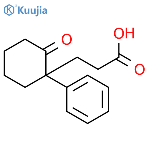 3-(2-Oxo-1-Phenylcyclohexyl)Propanoic Acid structure