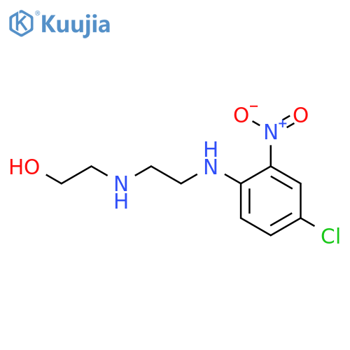 2-({2-(4-Chloro-2-nitrophenyl)aminoethyl}amino)ethanol structure
