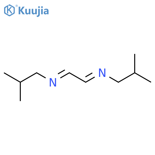 N,N'-Diisobutyl-1,2-ethanediimine structure
