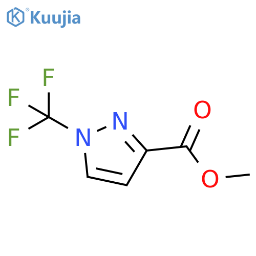 methyl 1-(trifluoromethyl)-1H-pyrazole-3-carboxylate structure