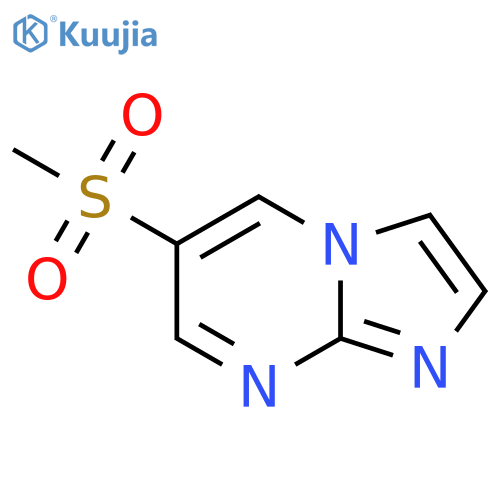 6-Methanesulfonylimidazo[1,2-a]pyrimidine structure