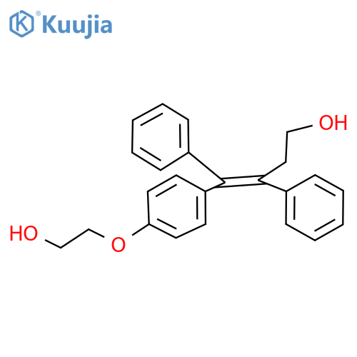 (Z)-4-(4-(2-Hydroxyethoxy)phenyl)-3,4-diphenylbut-3-en-1-ol structure
