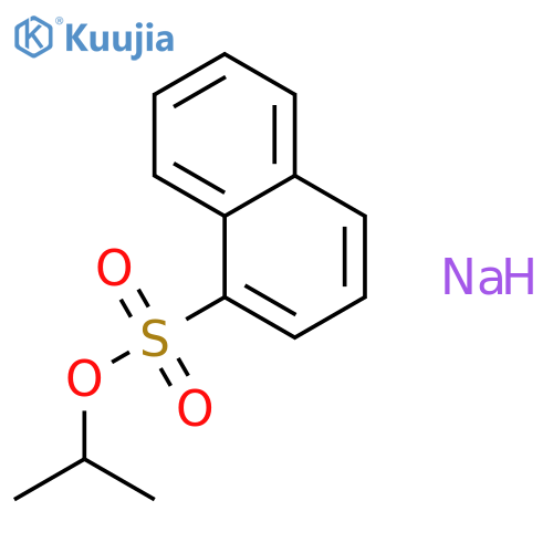 Naphthalenesulfonicacid, (1-methylethyl)-, sodium salt (1:1) structure