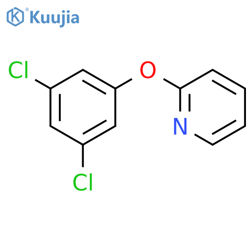 Pyridine, 2-(3,5-dichlorophenoxy)- structure
