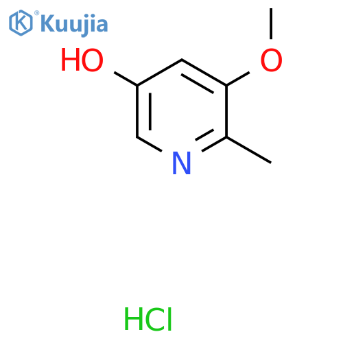 5-Methoxy-6-methylpyridin-3-ol hydrochloride structure