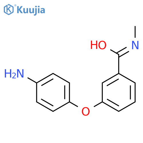 3-(4-aminophenoxy)-N-methylbenzamide structure