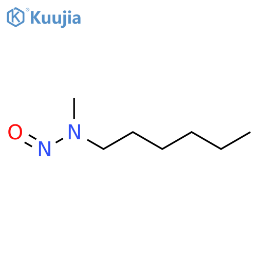 1-Hexanamine,N-methyl-N-nitroso- structure