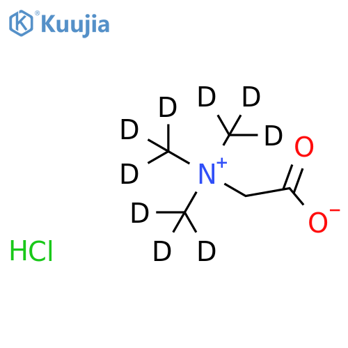 N-(Carboxymethyl)-N,N,N-trimethyl-d9-ammonium Chloride structure