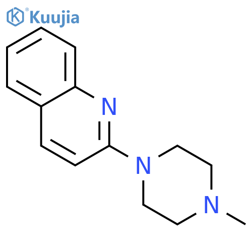 2-(4-methylpiperazin-1-yl)quinoline structure